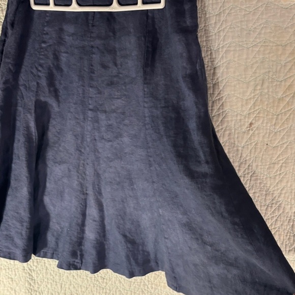 Grace Elements Deep Blue A-Line Skirt - Picture 7 of 7